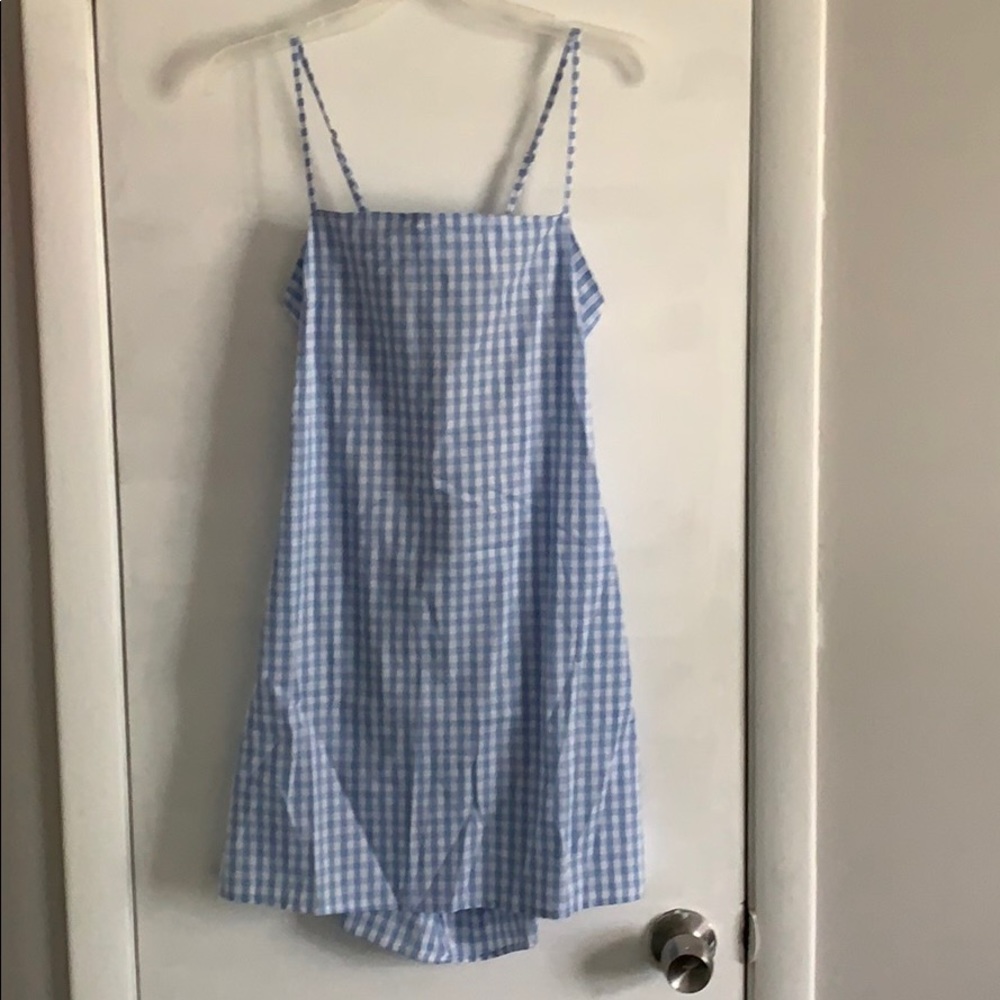 Tie back cut out dress